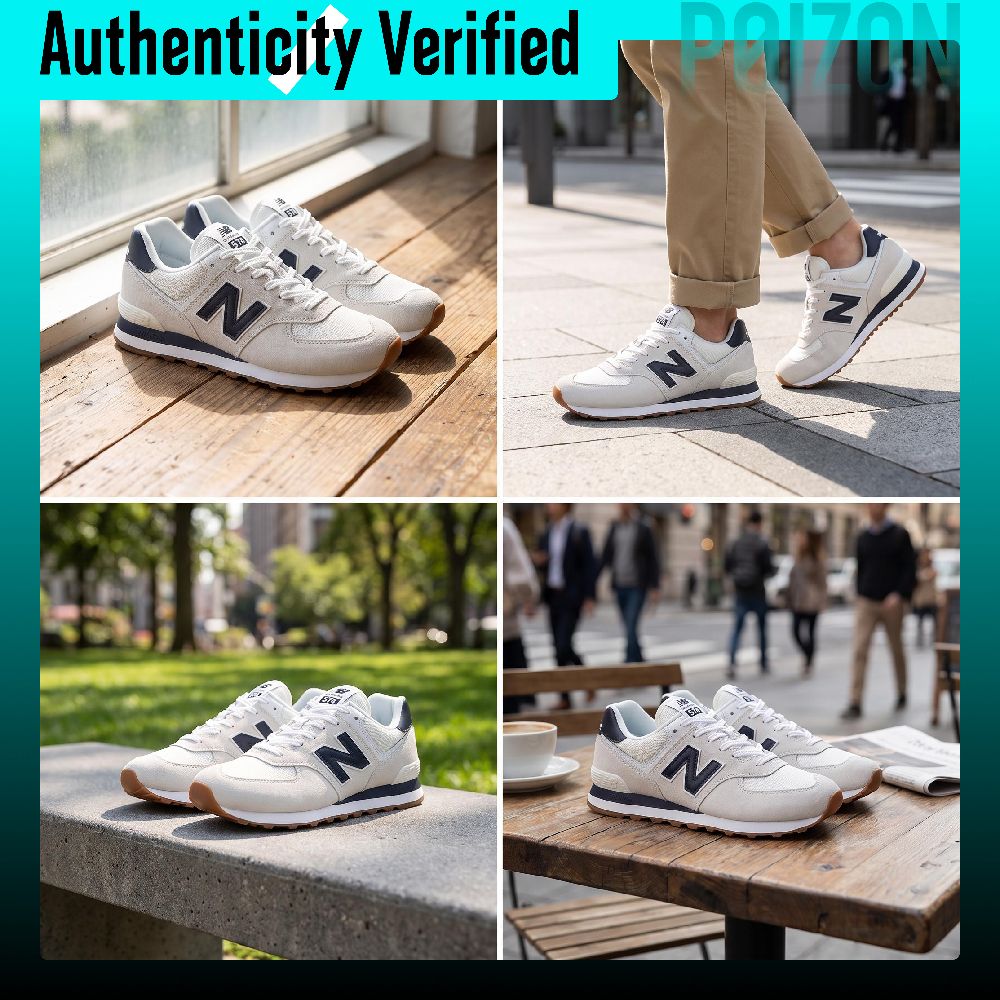 뉴발란스 NB 574 가죽 쿠셔닝 내마모성 경량 로우탑 - New Balance Shoes 574 리뷰 및 가격