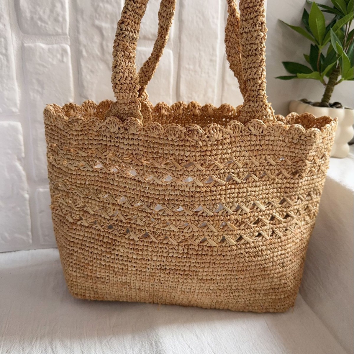Sunmmer 라피아 밀짚 가방 속이 빈 짠 숄더백 보 - Women'S Raffia Bags 리뷰 및 가격