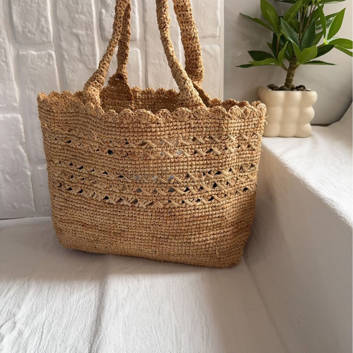 Sunmmer 라피아 밀짚 가방 속이 빈 짠 숄더백 보 - Women'S Raffia Bags 리뷰 및 가격
