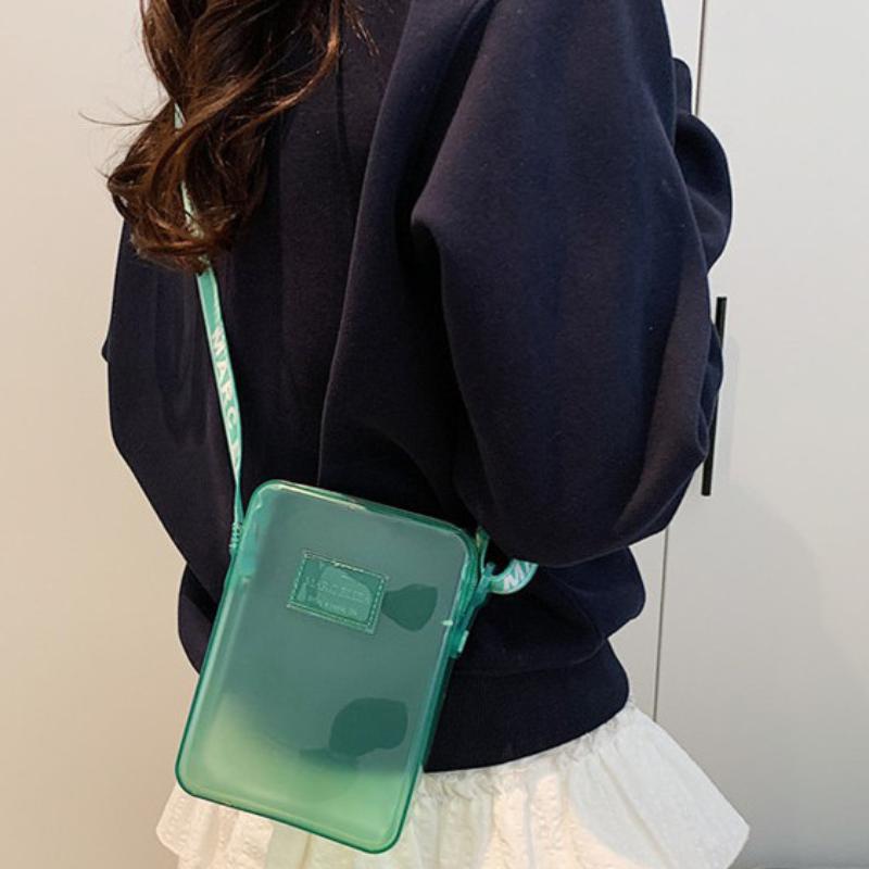 NewFashionable PVC 메신저 가방 투명한  - Women'S Bags Handbags 리뷰 및 가격